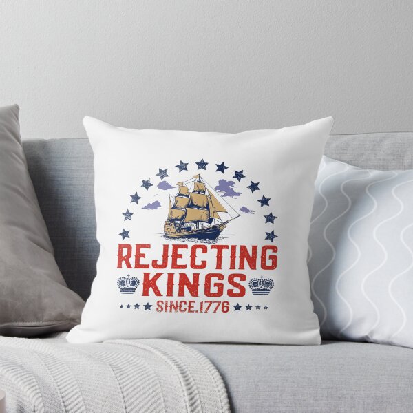 Item preview, Rejecting Kings Since 1776 Vintage Patriotic no kings designed and sold by SenanDan.
