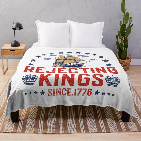 Item preview, Rejecting Kings Since 1776 Vintage Patriotic no kings designed and sold by SenanDan.