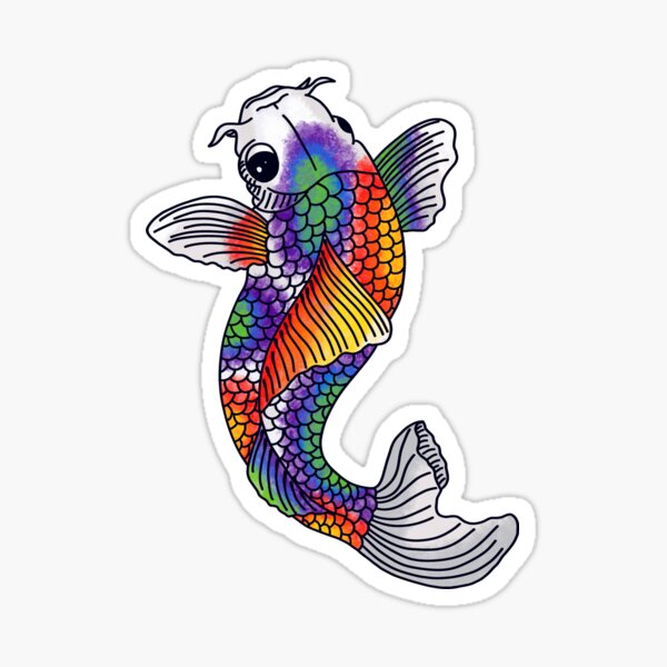 Koi - Gay Pride Edition Sticker