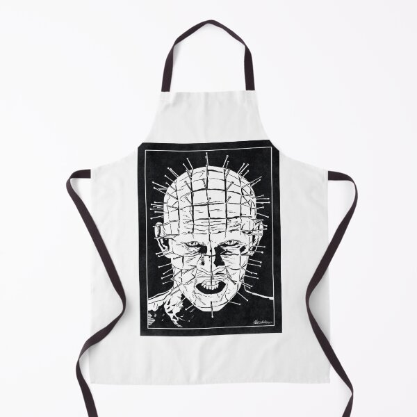 Item preview, PINHEAD - Hellraiser (Black and White) designed and sold by FamousWeirdosRB.