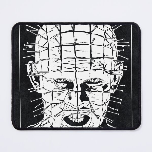Item preview, PINHEAD - Hellraiser (Black and White) designed and sold by FamousWeirdosRB.