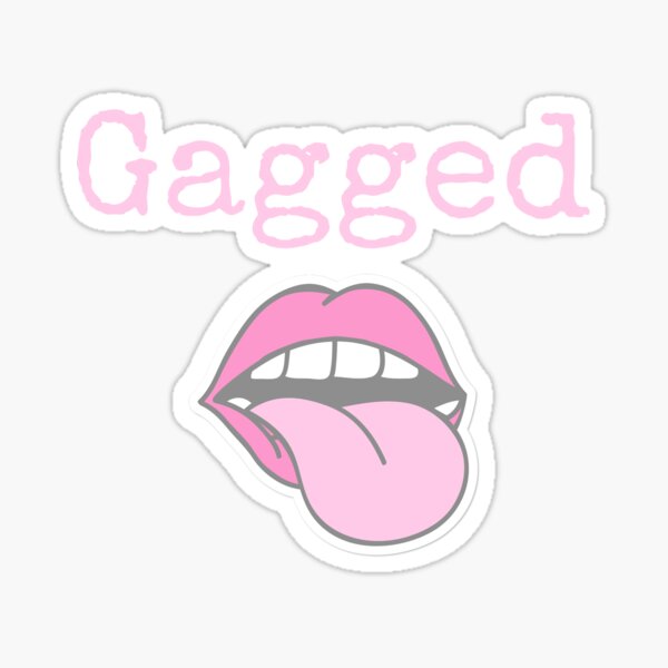 Item preview, Gagged designed and sold by whimsistickerz.