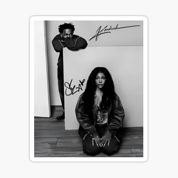 Aperçu de l'œuvre Tournée SZA et Kendrick Lamar 2025 créée et vendue par SenanDan.