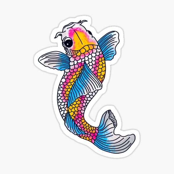 Koi - Pansexual Pride Edition Sticker