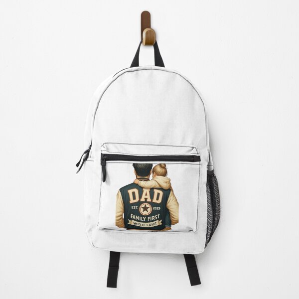 Item preview, Family First Dad Jacket – Retro Style Father's Day Art designed and sold by JenniferCreaArte .