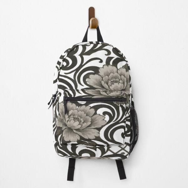 Item preview, Japanese pattern style peony designed and sold by mayhaku.