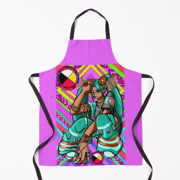 Item preview, Native American Hatsune Miku designed and sold by nekoandwolf1.