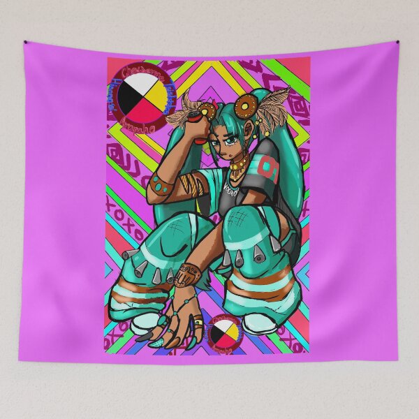 Item preview, Native American Hatsune Miku designed and sold by nekoandwolf1.