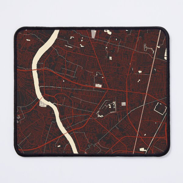 Item preview, Nonthaburi City Map of Thailand - Vector designed and sold by deMAP.