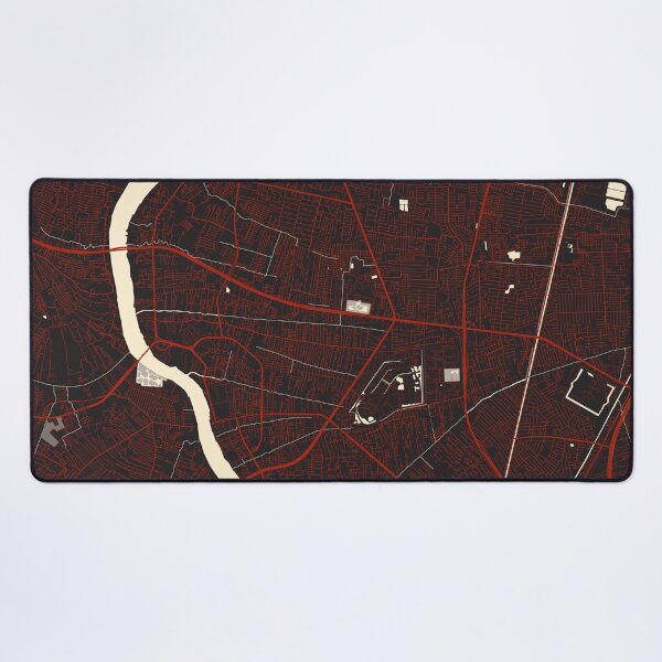 Item preview, Nonthaburi City Map of Thailand - Vector designed and sold by deMAP.