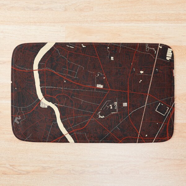 Item preview, Nonthaburi City Map of Thailand - Vector designed and sold by deMAP.