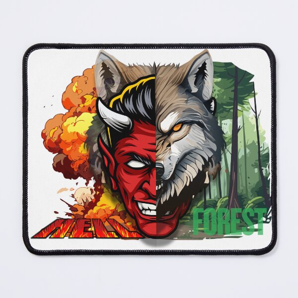 Item preview, Wolves and Demons designed and sold by Penpluem.