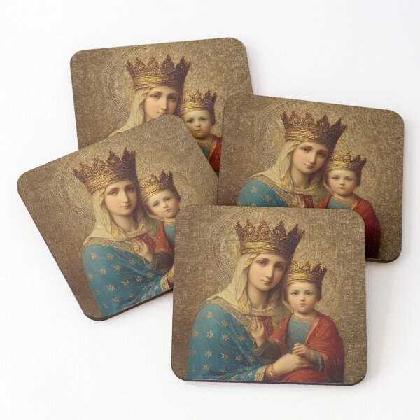 Item preview, Madonna della Strada - Our Lady of the Way designed and sold by SanctifiedSouls.
