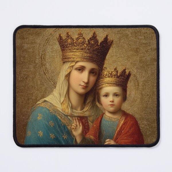 Item preview, Madonna della Strada - Our Lady of the Way designed and sold by SanctifiedSouls.