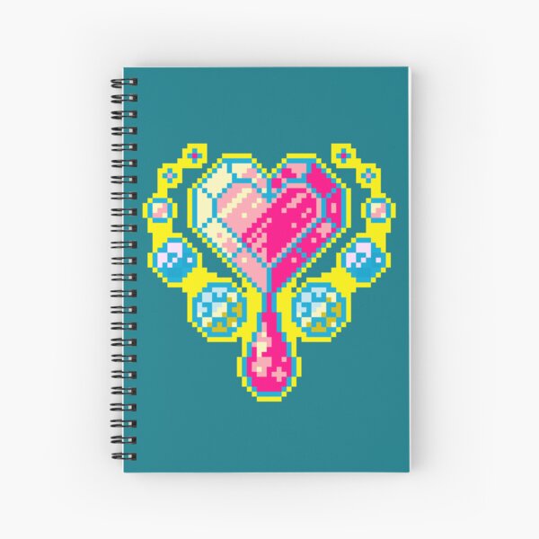 Item preview, Heart Gem Pixel Art designed and sold by bugbeast.