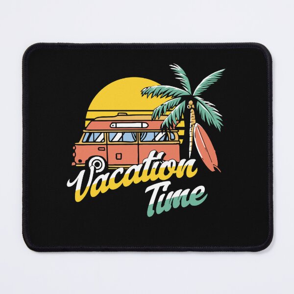 Item preview, Summer Time Retro Van Sunset Beach Palm Tree designed and sold by flidesign .