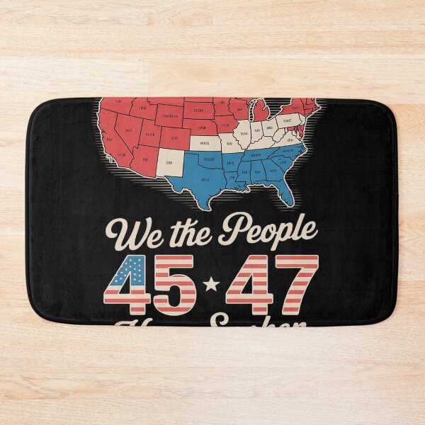 Item preview, We The People 45 47 Have Spoken USA Election 2024 Map Trump designed and sold by Nekusa.