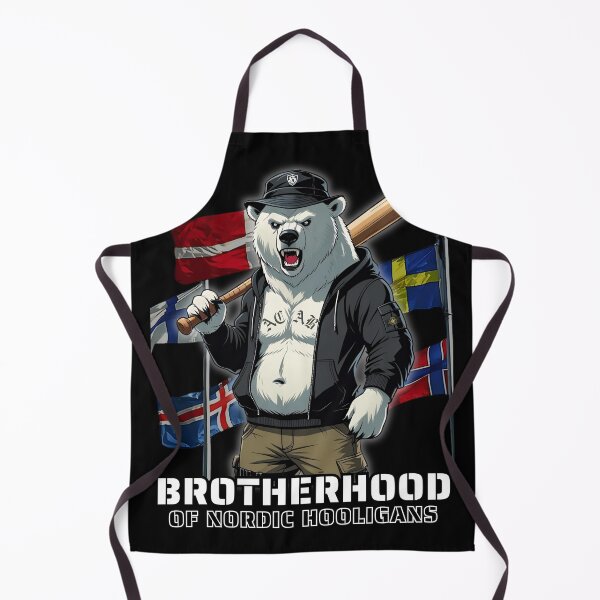 Item preview, Brotherhood Of Nordic Hooligans - Football Fanatics designed and sold by Domel Dirty Draft.