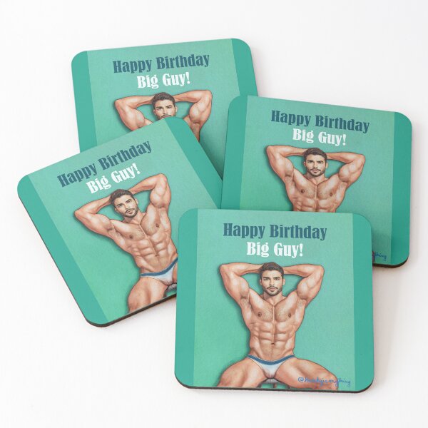 Item preview, Happy Birthday Big Guy! designed and sold by Hunkyismything.