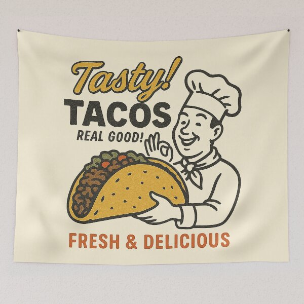 Item preview, Chef's Real Good Taco Delight designed and sold by zzz888.