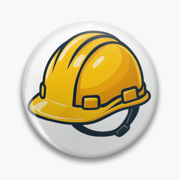 Item preview, Yellow Construction Hard Hat - Safety Gear designed and sold by StickerWey.