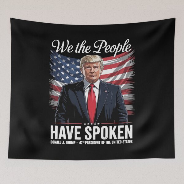 Item preview, We The People Have Spoken Trump 47th President designed and sold by Nekusa.