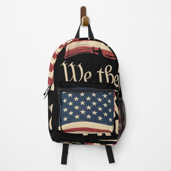 Item preview, We The People Stand With Donald Trump (on back) designed and sold by Nekusa.