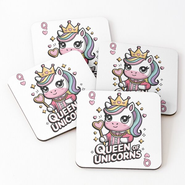 Item preview, Queen Of Unicorns designed and sold by Wegetees.