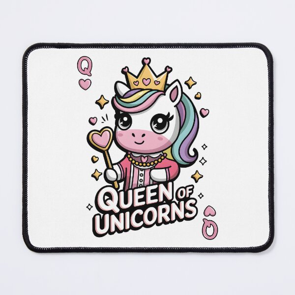 Item preview, Queen Of Unicorns designed and sold by Wegetees.