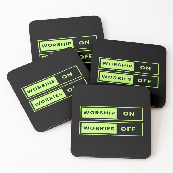 Item preview, Worship over Worries designed and sold by ChristCentered.