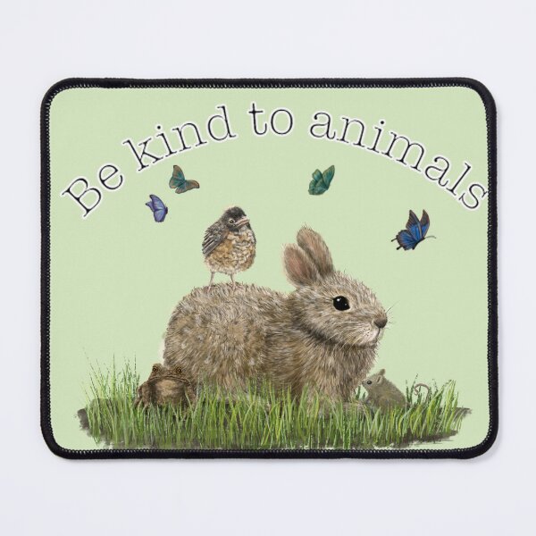 Item preview, Be kind to animals designed and sold by Veganheathen.