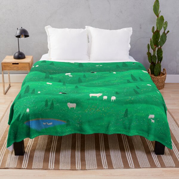 Item preview, Sheep and Border Collie Meadows designed and sold by SSSowers.