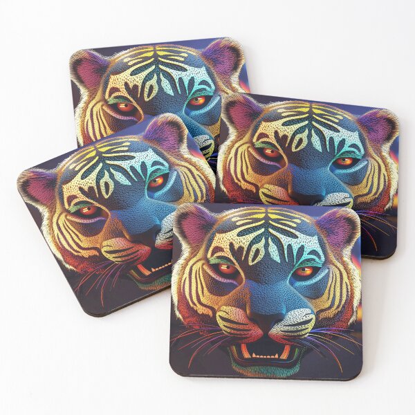 Item preview, The Tiger: Wild Glow Behind the Mask designed and sold by Reina75.