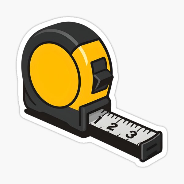Item preview, Tape Measure Tool designed and sold by StickerWey.