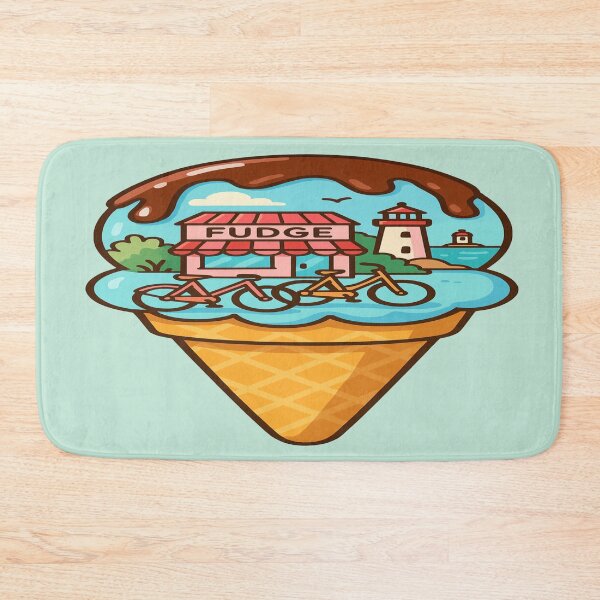 Item preview, Scoop of Mackinac Magic: Vintage Island Adventure designed and sold by Globalcitytees.