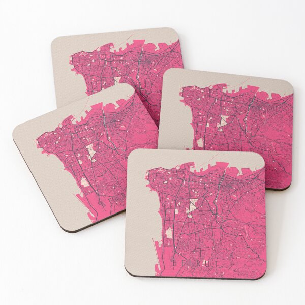 Item preview, Beirut City Map of Lebanon - Blossom designed and sold by deMAP.