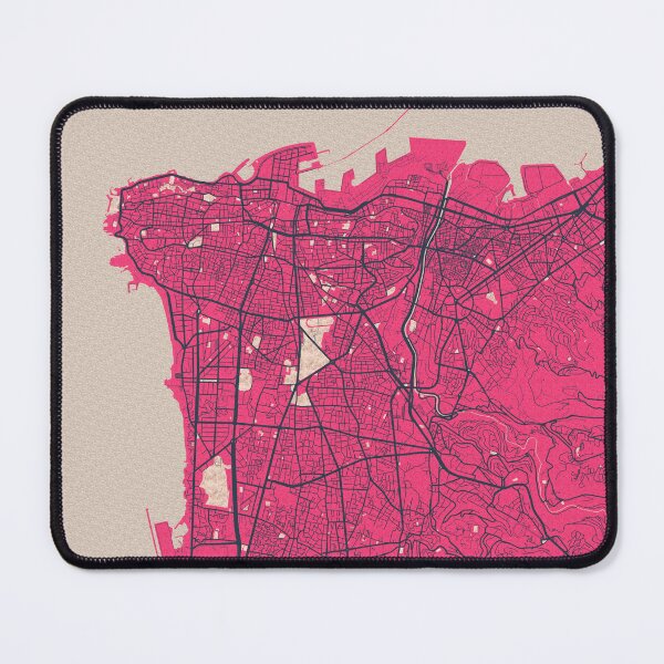 Item preview, Beirut City Map of Lebanon - Blossom designed and sold by deMAP.