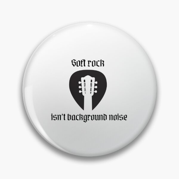 Item preview, Soft Rock Isn't Background Noise designed and sold by nyblydd.