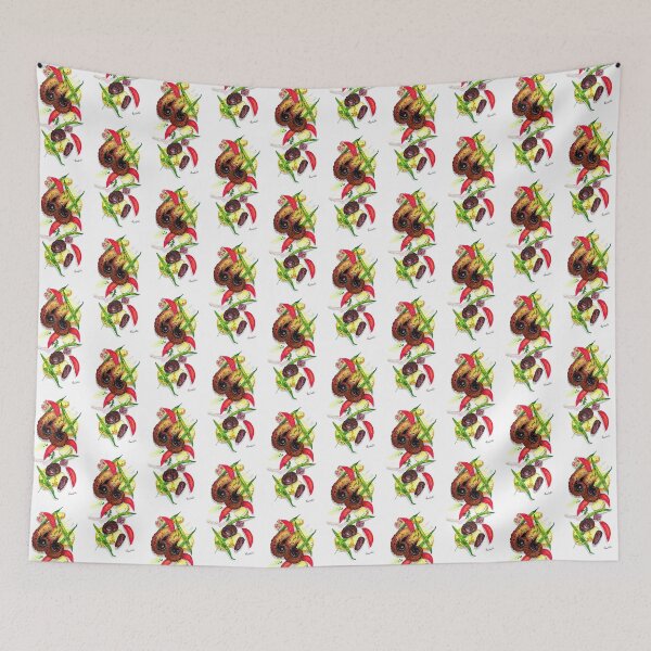 Item preview, Octopus Salad – Original Food Illustration by Herishi designed and sold by Herishi Atelier.
