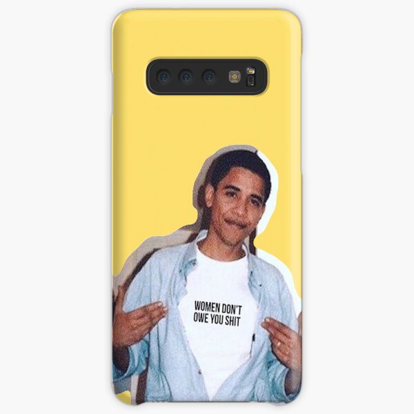 Obama Meme Frauen schulden dir keinen Hemdaufkleber Samsung Galaxy Leichte Hülle