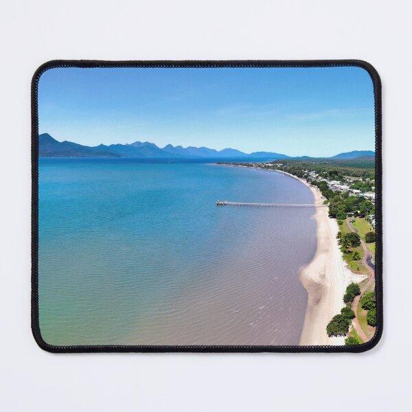 Item preview, Cardwell North Queensland Cassowary Coast Aerial Sunny Day designed and sold by Adam Gormley.
