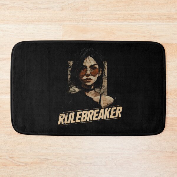 Item preview, RULEBREAKER - Rebellious Anime Girl with Sunglasses designed and sold by Cynora.