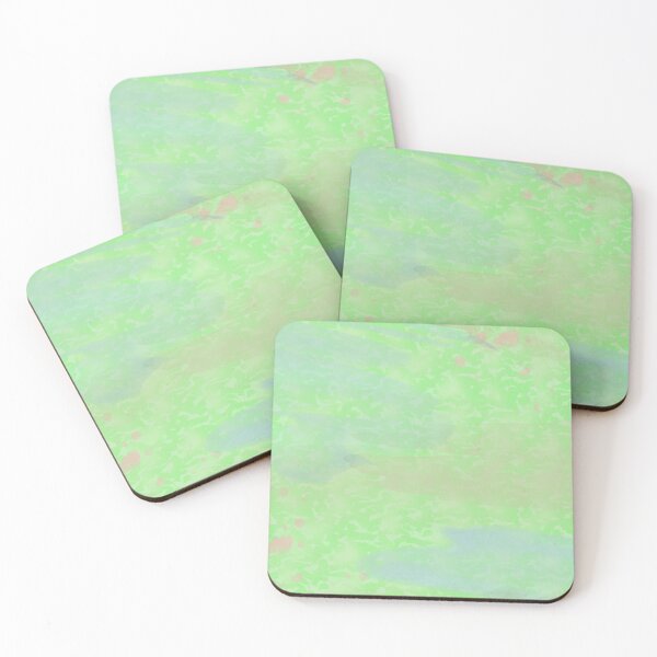 Item preview, Pastel Green Watercolor Heart with Neon Pink Outline designed and sold by larissa-myrie.
