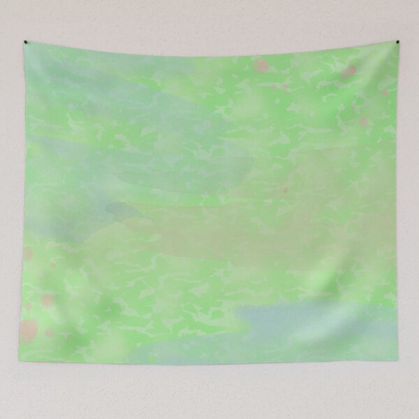 Item preview, Pastel Green Watercolor Heart with Neon Pink Outline designed and sold by larissa-myrie.