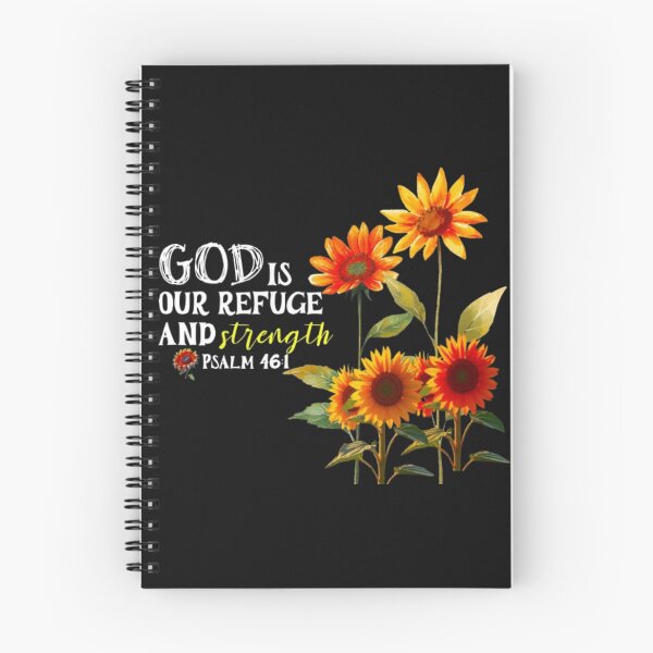Item preview, GOD Is Our Refuge And Strength Christian Text designed and sold by DivineHaven.