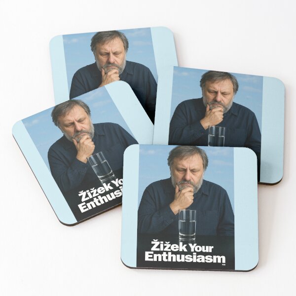 Item preview, Žižek Your Enthusiasm – Philosophical Parody Poster designed and sold by Void Supply.