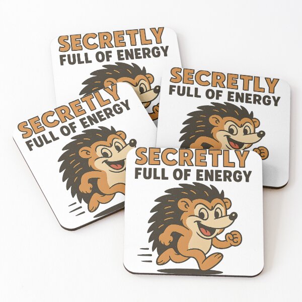 Item preview, Secretly Full of Energy – Quirky Cartoon Runner Character Design designed and sold by Evolved Ape.