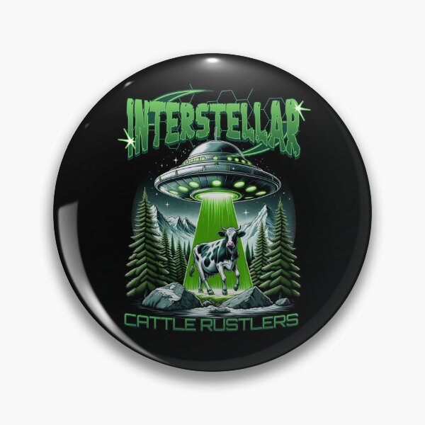 Item preview, Interstellar Cattle Rustlers designed and sold by BadAttitudeTees.