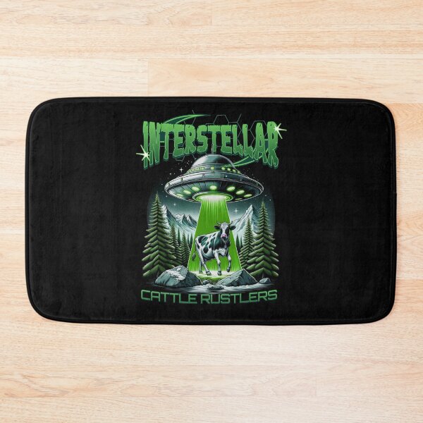 Item preview, Interstellar Cattle Rustlers designed and sold by BadAttitudeTees.