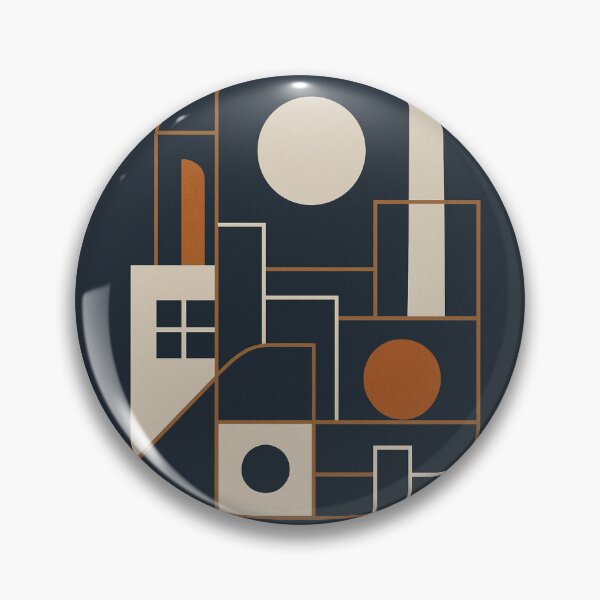 Item preview, Bauhaus Skyline – Industrial Geometry in Minimalist Form designed and sold by Zenvo.